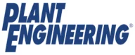 Blue text logo reads "Plant Engineering" on a white background.